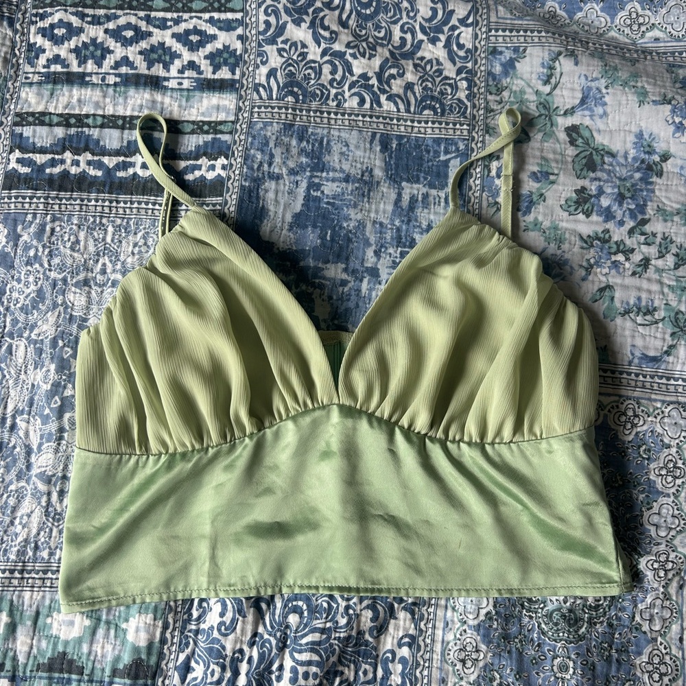 Light Green Tank Top